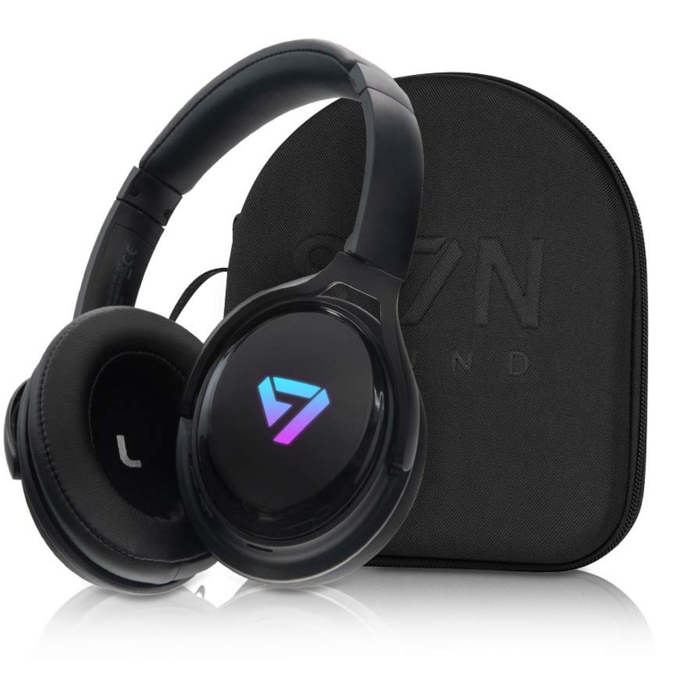SVN Sound by Steve Aoki Color Changing Neon 100 Bluetooth Headphones
